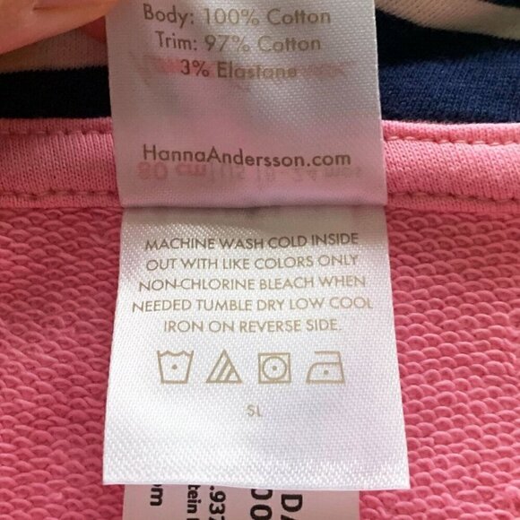 Hanna Andersson Baby Girl Hoodie 18-24 Months 80 Cm - Picture 7 of 8